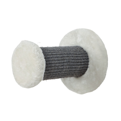 Trixie Sisal fixat pe Perete, 18x22 cm, Alb cu Gri, 49922
