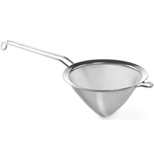 Sita conica, cu plasa fina, otel inoxidabil, 180x395 mm, Hendi