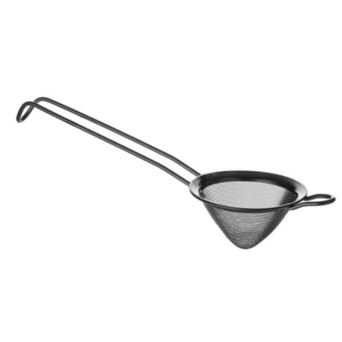 Sita conica pentru bar, Bar Up, otel inoxidabil finisat cu un strat PVD negru, ĂÂ¸75x220mm