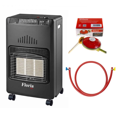 Soba mobila pe gaz GPL, demontabila, bonus kit alimentare, Floria