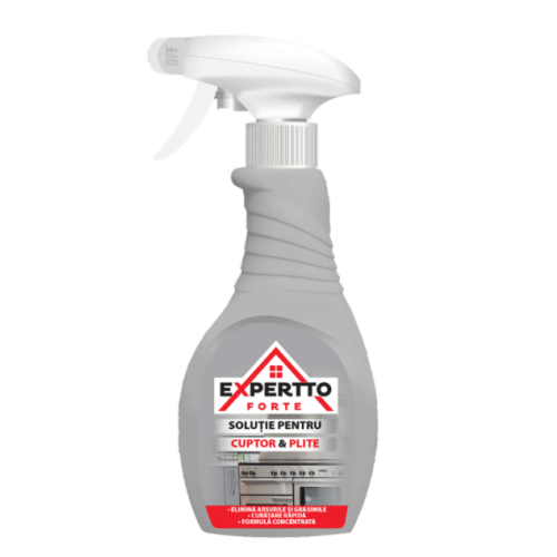 Solutie pentru cuptor si plita 500 ml, Expertto Forte