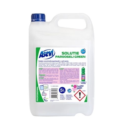 Solutie pardoseli Profesional Green 5L, Asevi