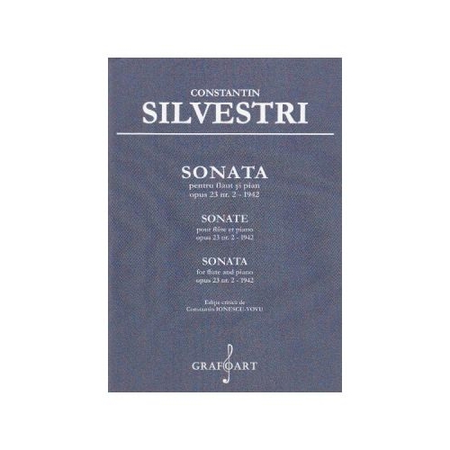 Sonata pentru flaut si pian - Constantin Silvestri