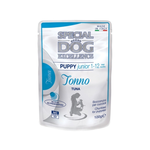  Hrana Umeda Pentru Caini, Special Dog Excellence, Puppy&Junior, Ton, 100 g