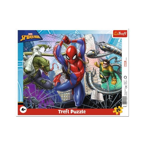 Puzzle curajosul Spiderman