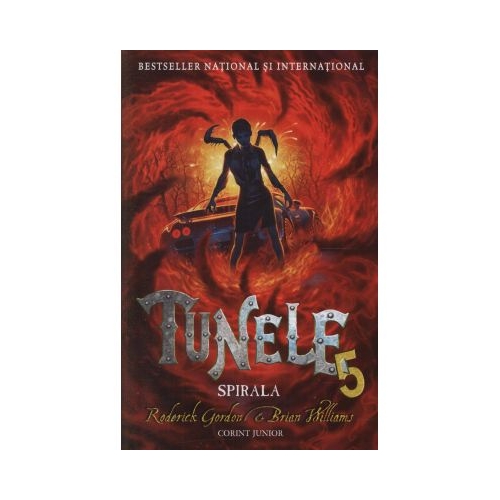 Tunele vol V - Spirala - Roderick Gordon, editura Corint Junior. Carte pentru copii