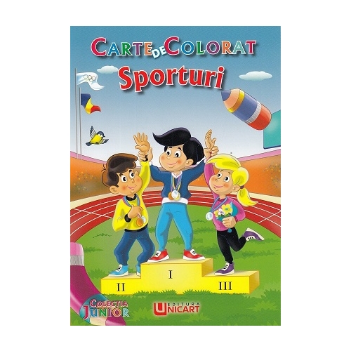 Sporturi. Carte de colorat - C. Hariet