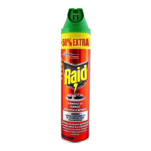 Spray impotriva gandacilor si furnicilor, 600 ml, Raid