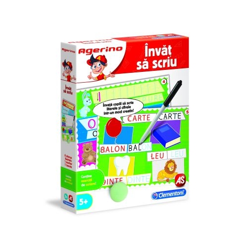 Joc educativ invat sa scriu Carti de joc AS games grupdzc
