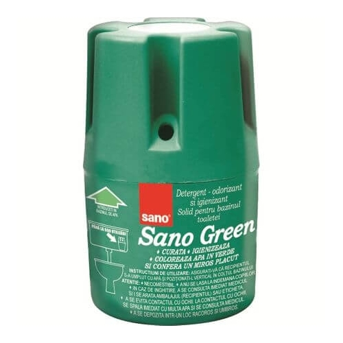 Sano Odorizant pentru rezervorul toaletei, Verde, 150gpe grupdzc.ro✅. Descopera gama copleta de produse la oferte speciale✅!