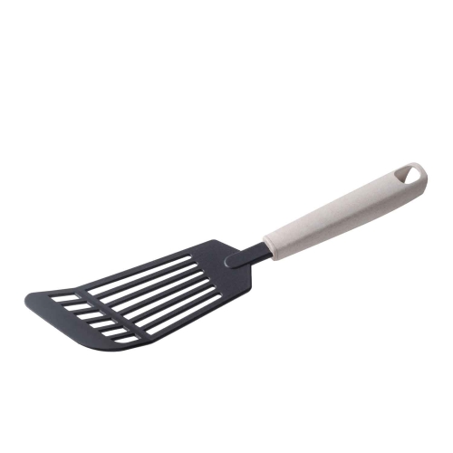 Paleta perforata nylon, lungime 320mm, maner alb