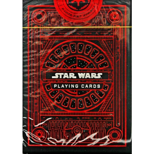 Carti de joc de lux rosu Theory11 Star Wars Dark Side