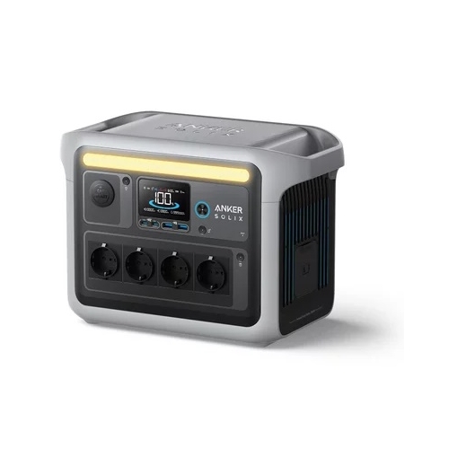 Statie de alimentare portabila Anker Solix C1000X, 1056Wh, LiFeP04, 1800W, pentru case, camping, autorulote