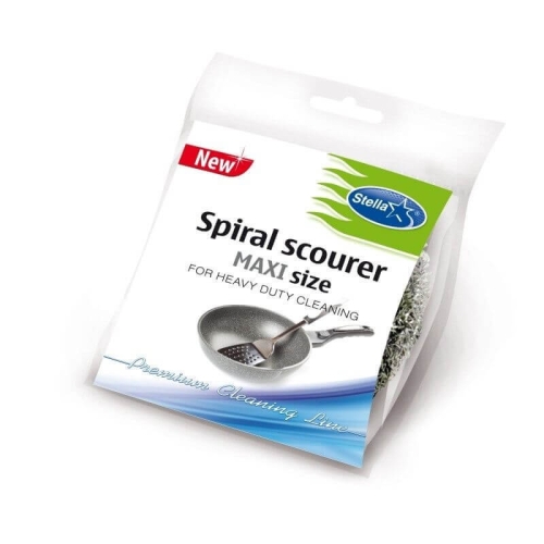 Stella Burete spiralat din inox, 1 buc