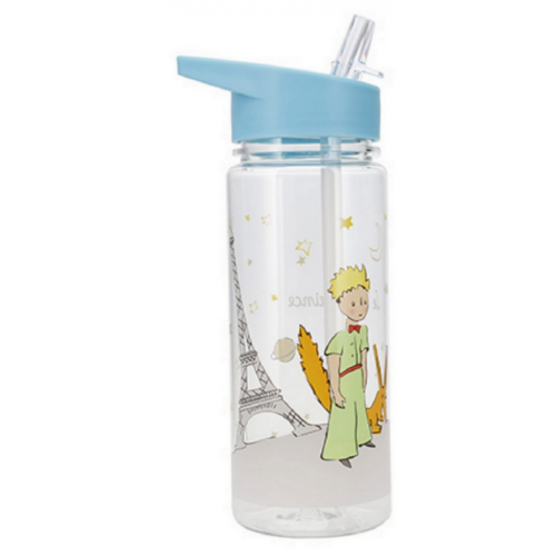 Sticla cu pai Le Petit Prince Renard Transparent 500 ml Kiub