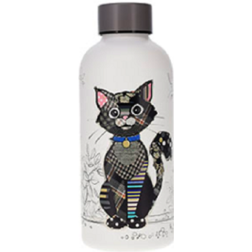 Termos Kook Chat Noir Alb 400 ml Kook Kiub