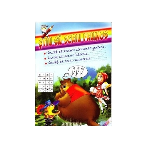 Stiu sa scriu frumos, editura Anteea