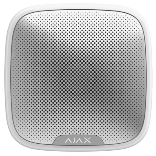 Sirena exterior wireless StreetSiren, alb, Ajax