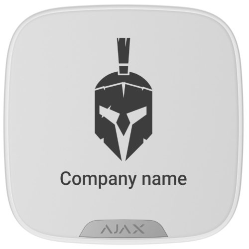 Sirena exterior wireless StreetSiren DoubleDeck, alb, Ajax