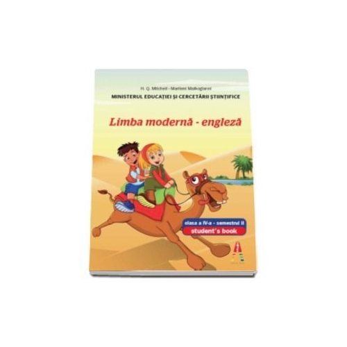 Manual pentru Limba moderna engleza clasa a IV-a, semestrul II. Students Book With CD - H. Q. Mitchell