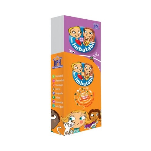 500 Intrebari si raspunsuri. Testeaza-ti cunostintele, nivel 8-9 ani, volumul I. Sunt Imbatabil