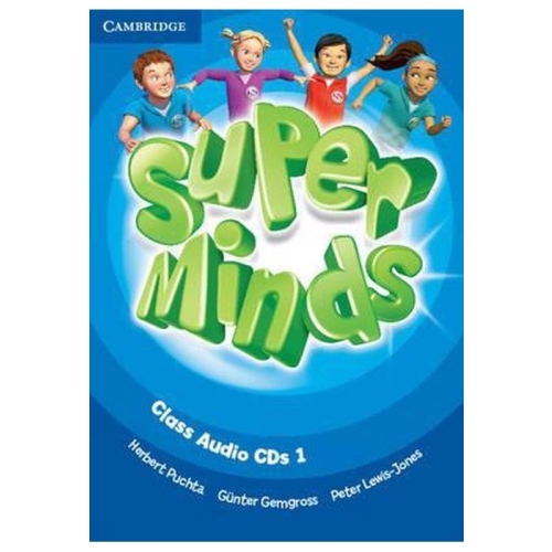 Super Minds Level 1, Class Audio CDs - Herbert Puchta, Gunter Gerngross, Peter Lewis-Jones, editura Cambridge University Press