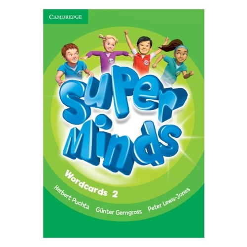 Super Minds Level 2, Wordcards - Herbert Puchta, Gunter Gerngross, Peter Lewis-Jones, editura Cambridge University Press