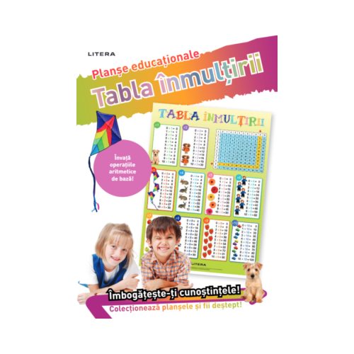 Tabla inmultirii. Planse educationale