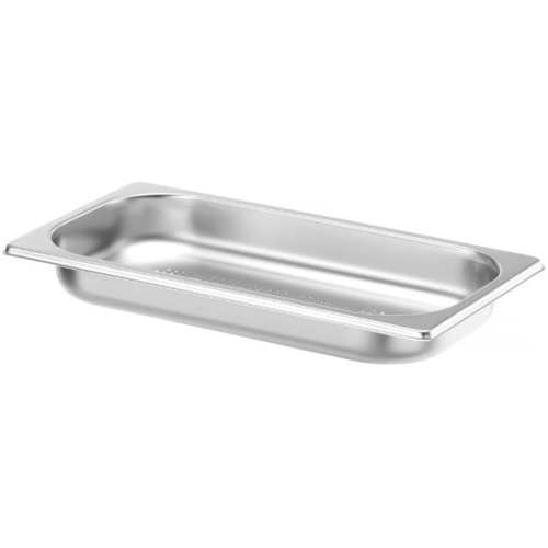 Tava Hendi perforata Gastronorm GN 1/3 40 mm 1.2 lt - gama Profi Line, otel inoxidabil