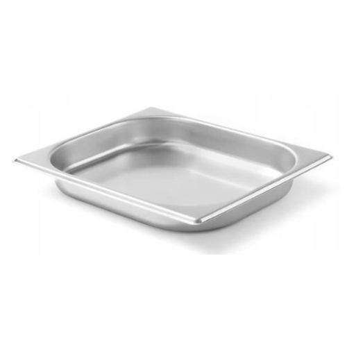 Tava Hendi Gastronorm GN 1/2 40 mm 2 litri, gama Budget Line, otel inoxidabil