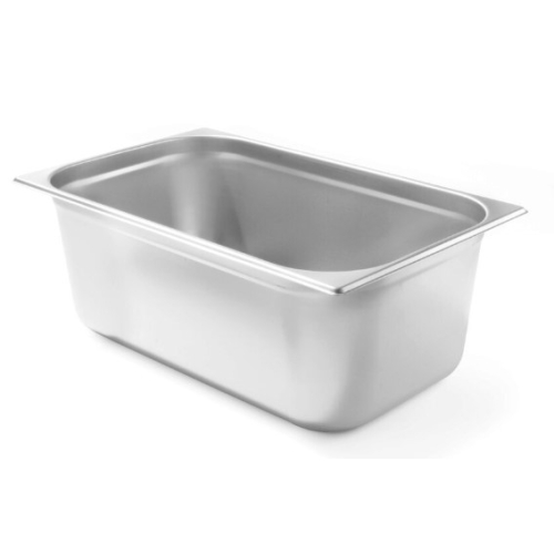 Tava Hendi Gastronorm GN 1/2 65 mm 4 lt , gama Budget Line, otel inoxidabil