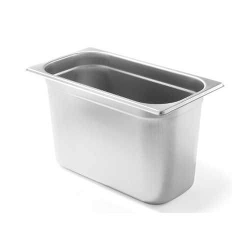 Tava Hendi Gastronorm GN 1/3 20 mm 0.6 litri , gama Budget Line, otel inoxidabil
