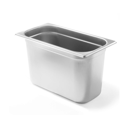 Tava Hendi Gastronorm GN 1/3 40 mm 1.5 lt , gama Budget Line, otel inoxidabil