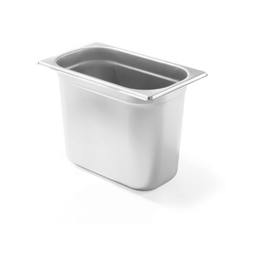 Tava Hendi Gastronorm GN 1/4 100 mm 2.8 lt , gama Budget Line, otel inoxidabil
