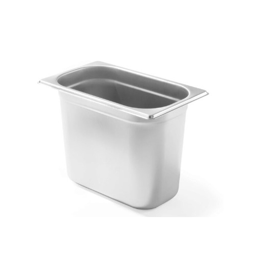 Tava Hendi Gastronorm GN 1/4 65 mm 1.8 lt , gama Budget Line, otel inoxidabil