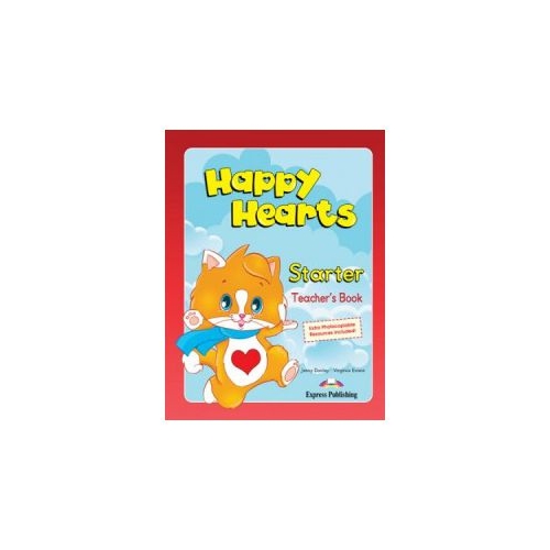 Happy Hearts, Starter. Teachers Book. Curs de limba engleza pentru prescolari - Jenny Dooley, Virginia Evans