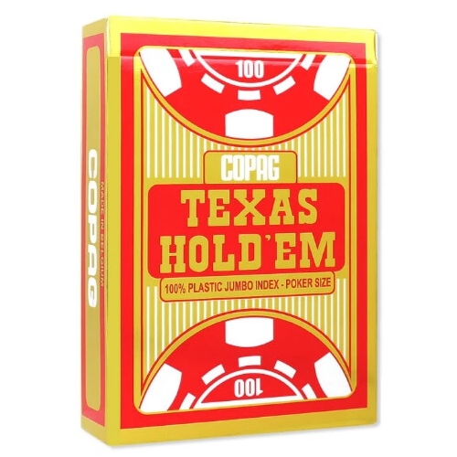 Carti de joc poker spate rosu Texas Holdem