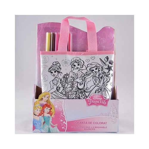 Geanta de colorat Princess (cu accesorii) PRIWB4146