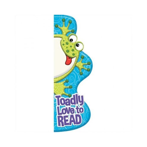 Toadly Love to READ Shaped Bookmarks. Semn de carte pentru scolari
