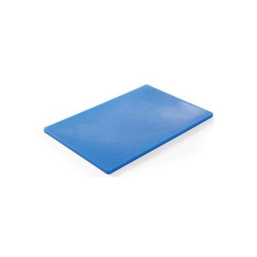 Tocator albastru 450x300x12.7 mm, polietilena HDPE 500, Hendi, cu 2 fete pentru taiere, respecta normele de igiena HACCP