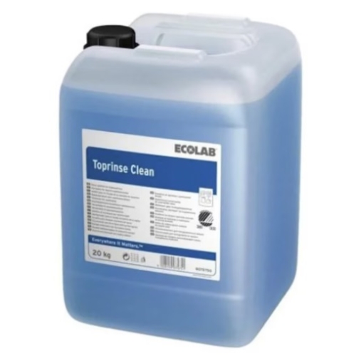 Aditiv pentru clatire neutru pentru masinile industriale de spalat vase 20 kg, Ecolab TOPRINSE 
