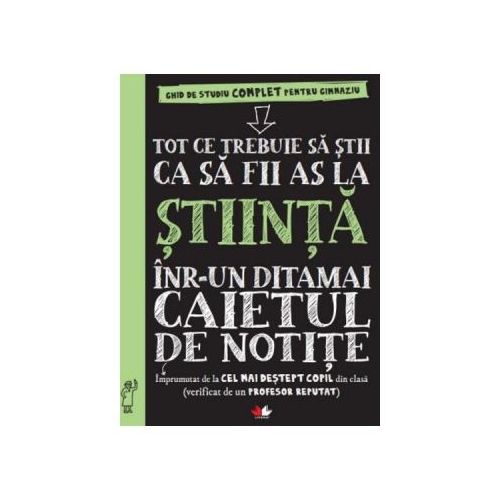 Tot ce trebuie sa stii ca sa fii as la stiinte intr-un ditamai caietul de notite