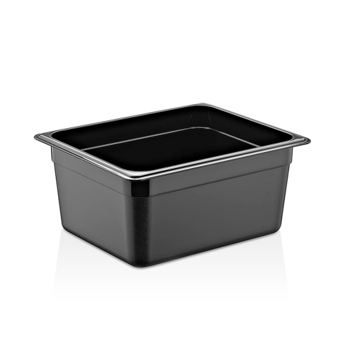 Cuva GN1/2,, policarbonat, culoare neagra