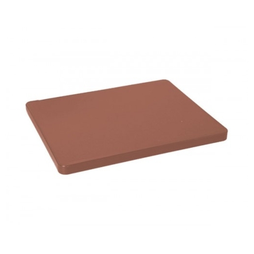 Tocator bucatarie profesional din polietilena, culoare maro, dimensiuni 530x325x15mm