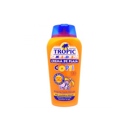 Tropic Crema de plaja pentru copii, SPF 50, 250 ml
