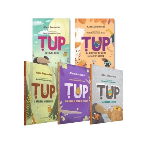 Pachet format din 5 titluri Tup - Alex Donovici