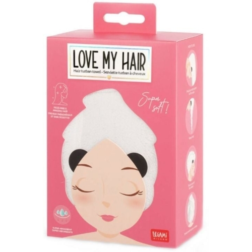 Turban Love My Hair Panda Legami