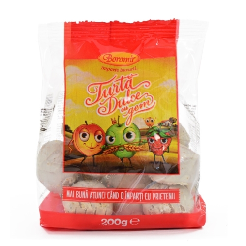 Turta Dulce cu Gem, 200 g, Boromir