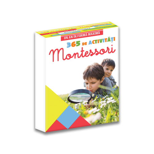 Un an in forma maxima. 365 de activitati Montessori - Vanessa Toinet, editura Didactica Publishing House