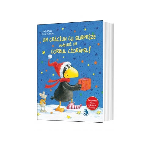 Un Craciun cu surprize alaturi de corbul Ciorapel! - Annet Rudolph, Ed. Sigma Educational, Povesti pentru copii